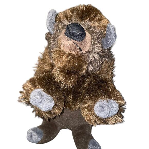 Wild Republic 12" Plush Bison American Buffalo Stuffed Animal Safari Nursery Toy - Picture 2 of 12